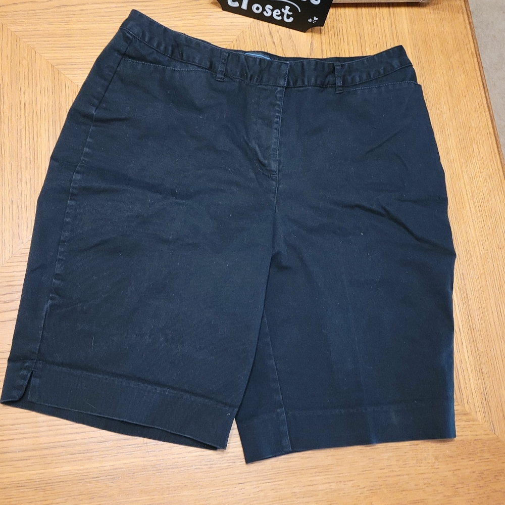 Relativity 12 Black Shorts Bermuda